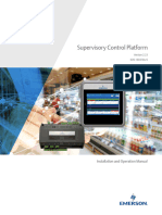Supervisory Control Platform Installation Operation Manual en 7515962