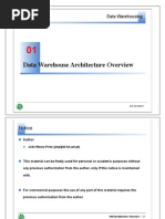 Data Warehouse Architecture Overview