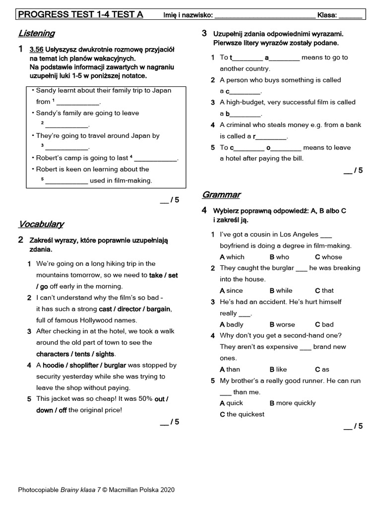 brainy-kl7-progress-test-1-4-a-pdf
