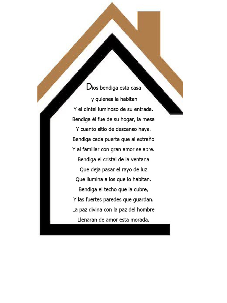 Bendición para el hogar y sus habitantes | PDF