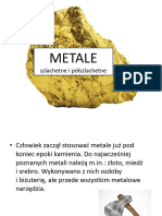 Metale Szlachetne I Półszlachetne