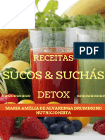 Receitas Sucos e Such S Detox Ma