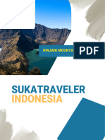 Itinerary Rinjani 22 Des