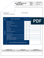 Checklist de Preuso de Amoladora