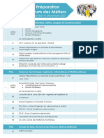 Fiche Préparation Forum Des Metiers