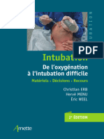 Intubation. de Loxygénation À Lintubation Difficile - Matériels. Décisions. Recours