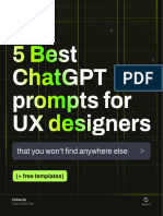 5 Best ChatGPT Prompts For UX Designers 1695435954