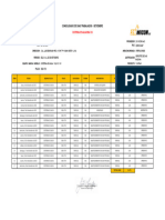 Consolidado de Dias Trabajados - Setiembre: Cisterna de Agua Bba-738