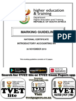 N750 - INTRODUCTORY ACCOUNTING N4 MEMO NOV 2019 Edited