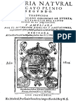 Cayo Plinio Segundo Historia Natural, Madrid, Luis Sanchez Editor, 1624, Page 92