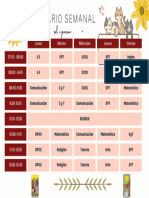 Horario 2023