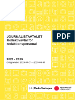 Kollektivavtal Dagspress 6593 2304 Medieforetagen SJF 2023-2025