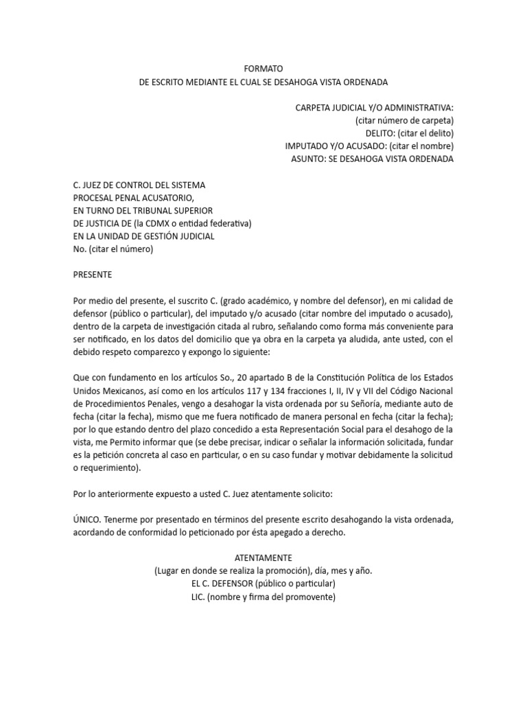 escrito-mediante-el-cual-se-desahoga-vista-ordenada-pdf