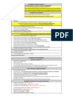 Relação de Documentos - Admissão