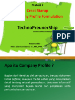 Materi 7 Membuat Company Profile