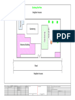 Neighbor Houses: Existing Site Plan