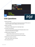 CSS Questions-5rxdxl