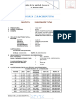 Memoria Descriptiva Zonificacion