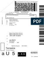 Estafeta Terrestre Nacional