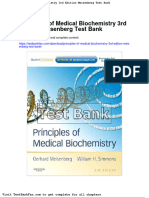 Principles of Medical Biochemistry 3rd Edition Meisenberg Test Bank