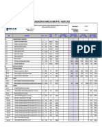 Cuadro de Valorización N°01