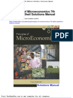 Principles of Microeconomics 7th Edition Gottheil Solutions Manual