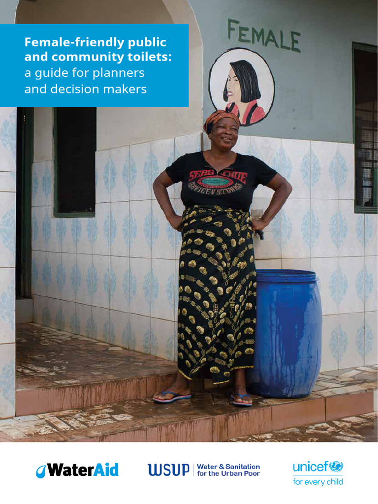 Female Friendly Public and Community Toilets a Guide PDF Wash