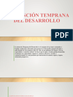 La Atención Temprana Del Desarrollo