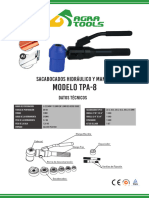 Ficha Tecnica Agra Tools TPA-8