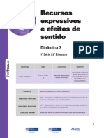 Recursos Expressivos e Efeitos de Sentido: Dinâmica 3