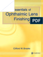 Ophthalmic Lenses Finishing