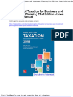 Principles of Taxation For Business and Investment Planning 21st Edition Jones Solutions Manual