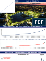 Dados Estátisticos - Covid 19 - Toledo PR