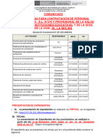 Cronograma Proceso de Contracion Personal Adminsitrativo 276