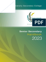 VUSC Senior Secondary Handbook 2023 INTERACTIVE