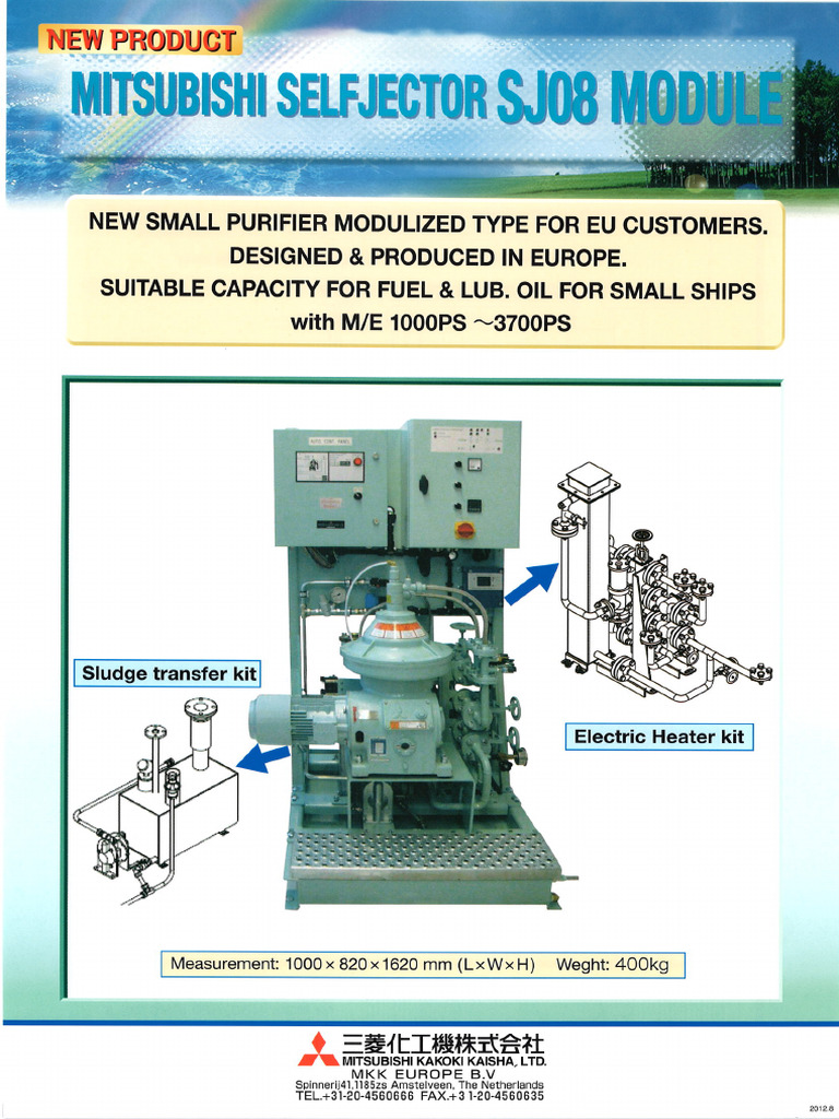 Leaflet Mitsubishi Selfjector SJ08 Module | PDF
