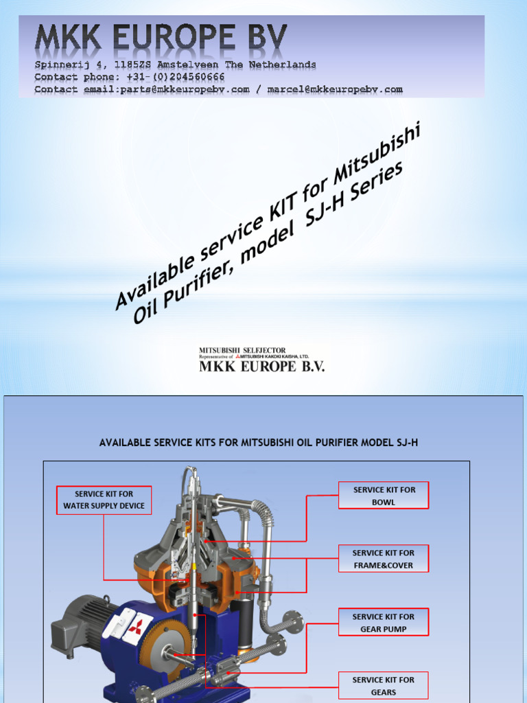 Service Kits H Model | PDF | Mechanical Engineering