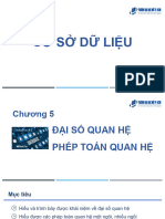 Chuong5 - Dai So Quan He Va Phep Toan Quan He