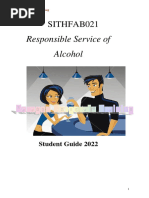 GUIDE RSA - Responsible Service of Alcohol - AUSTRALIA