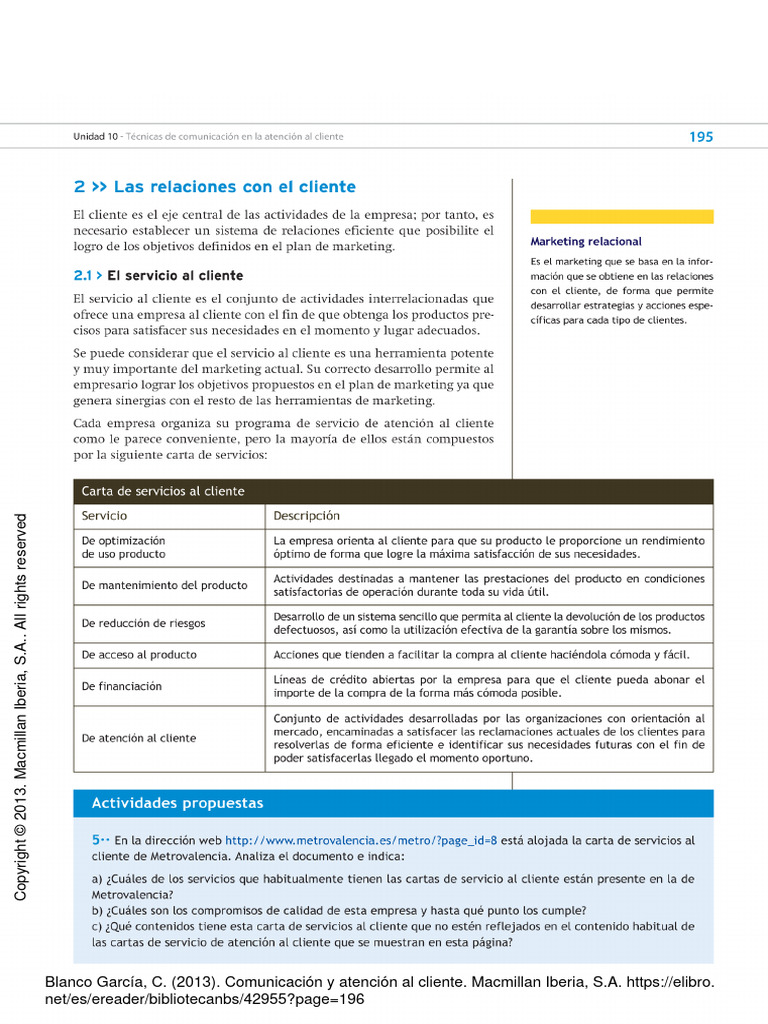 Oc Curso, Tecnicas de Venta y Servicio Al Cliente | PDF | Ley de ...