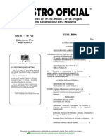 Acuerdo No 031 Reforma Texto Unificado Legislación Secundaria Ministerio Ambiente Libro VI Anexo 6 Cierre Tecnico Saneamiento Botaderos