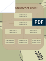 Olive Aesthetic Organizational Chart Template Computer1001
