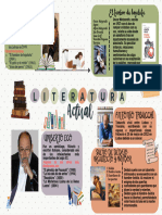 Póster Horizontal Esquema Infografía Ciencia Orgánico Colorido