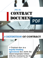 Lecture 06 Contract Document
