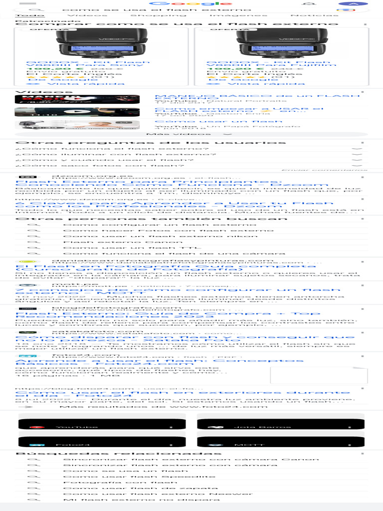 Como Se Usa El Flash Externo - Buscar Con Google | PDF | Flash ...