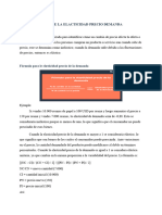 ¿Qué Es La Elasticidad Precio de La Demanda