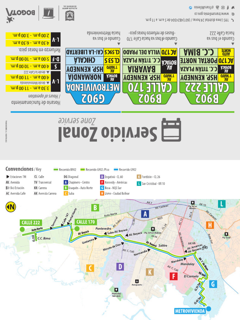 Plegable Ruta B902 | PDF