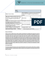 Anxiety Disorder MSE