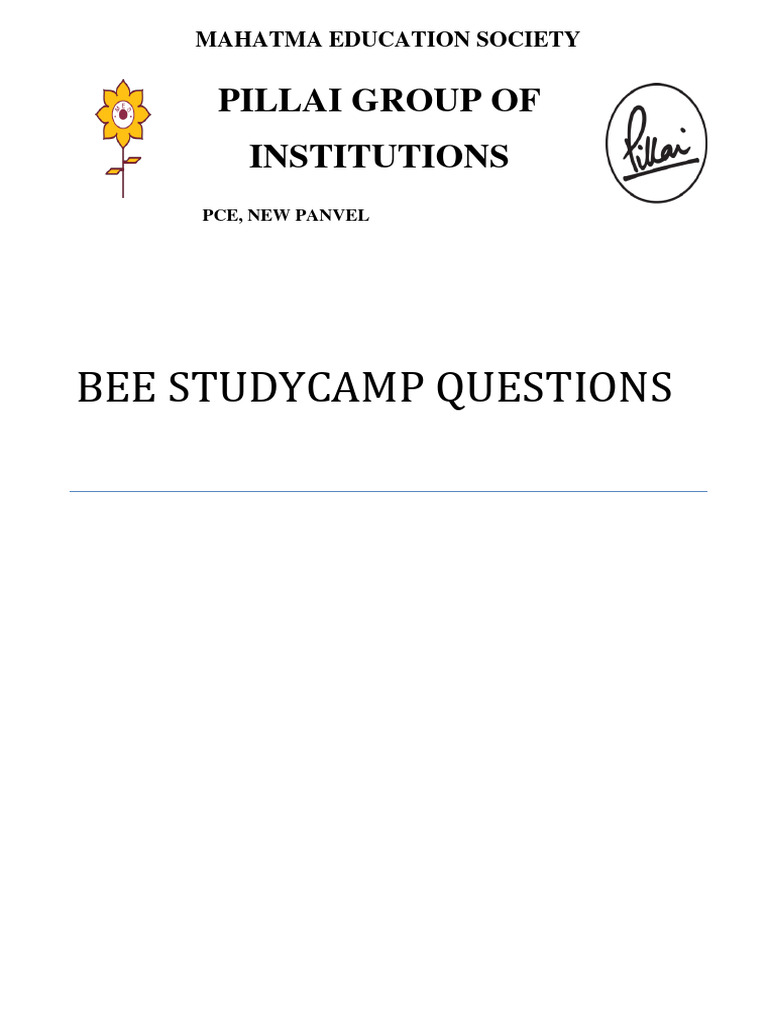 Bee Study Camp | PDF