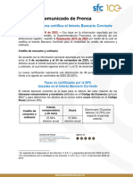 Tasa de Interes Moratorio Diciembre 2023